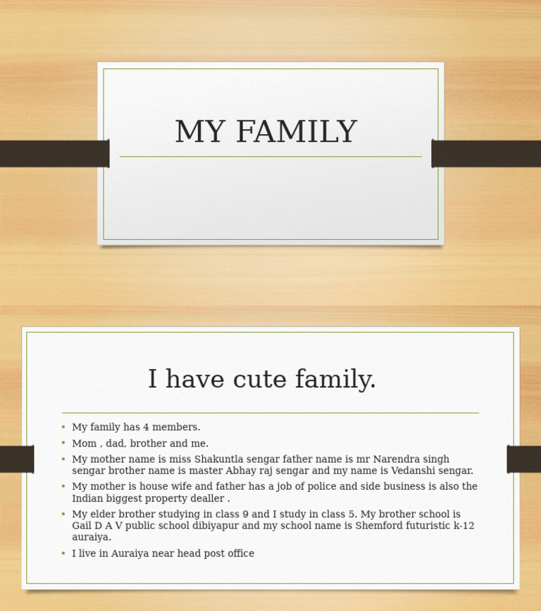 Family Overview: Sengar Family Details | PDF