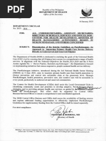 dm 2025 - 0024  - interim guidlines on purokalusugan