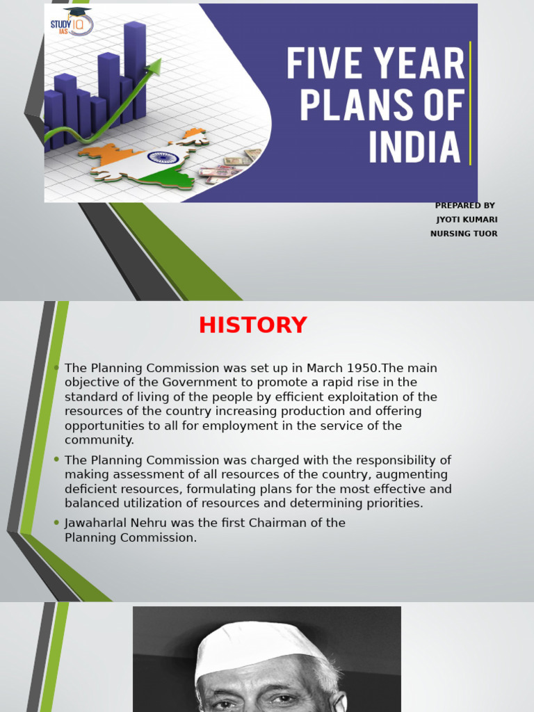 Overview of India's Five-Year Plans | PDF | Economic Growth ...