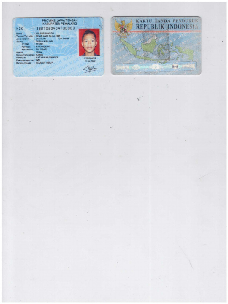 Scan KTP | PDF
