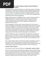 Commissioning Plan Checklist Template | PDF | Engineering | Computing