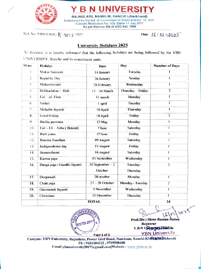ybn-university-holiday-list-2025-pdf-hindu-worship