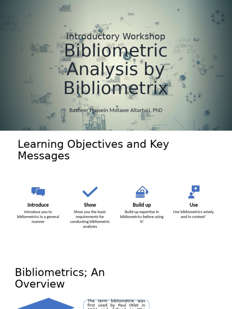 Intro to Bibliometric Analysis with Bibliometrix | PDF | Information ...