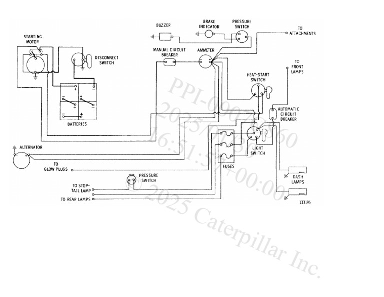 Wiring Diagram 950A Alternator | PDF
