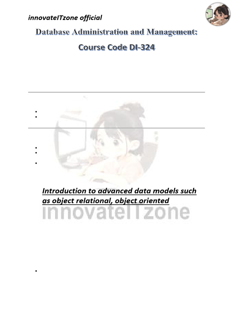 Advanced Database Models Explained | PDF | Database Index | Database ...