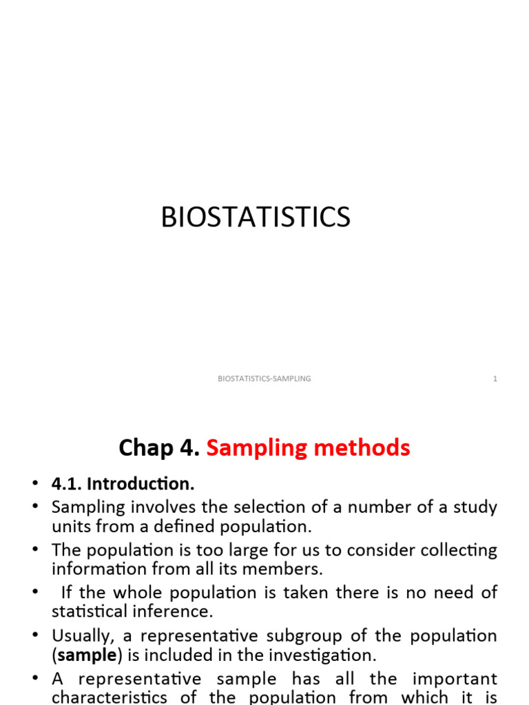 Chap 4'. Sampling methods | PDF | Sampling (Statistics) | Statistical ...