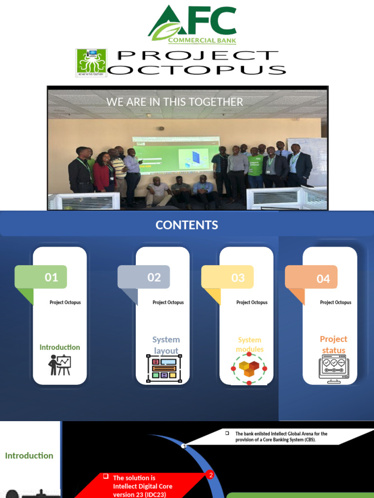 Project Octopus: Core Banking System Overview | PDF | Banks | Bonds ...