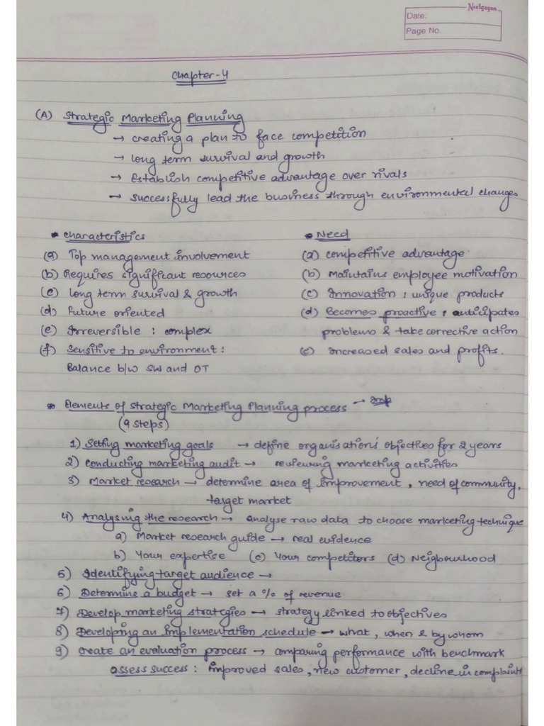 Marketing - Chapter 4 | PDF