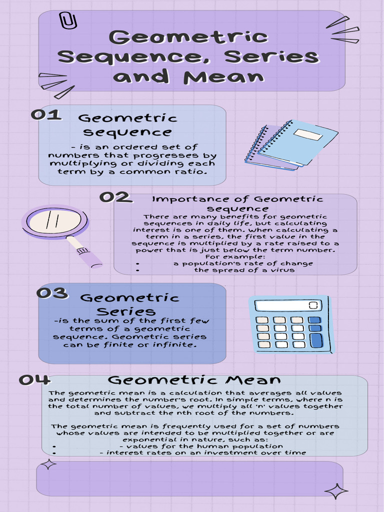 Geometric Series and Sequences | PDF