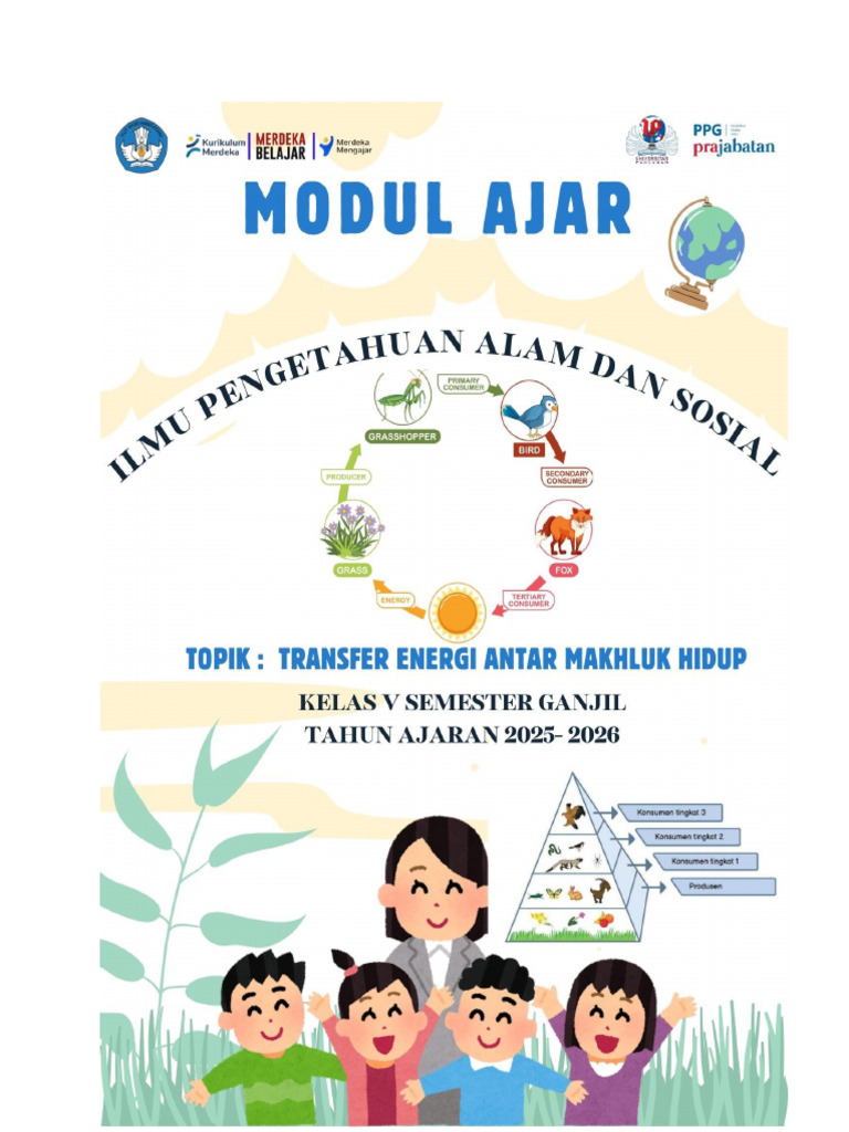 Cover Modul Ajar IPAS Kelas 5 | PDF
