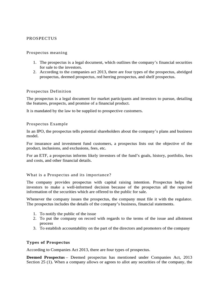 Clsp Unit 2 Pdf Liquidation Debenture