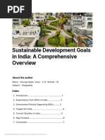Sustainable Development Goals Overview | PDF | Sustainability | Hunger