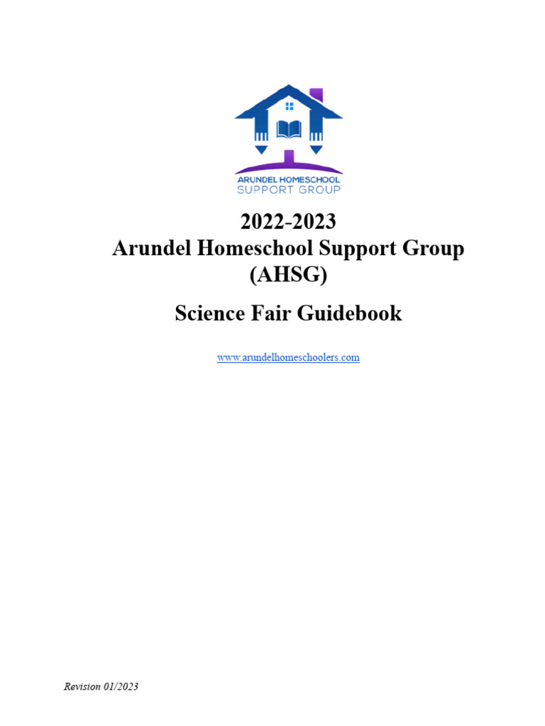 2023 AHSG Science Fair Guidebook | PDF | Experiment | Science