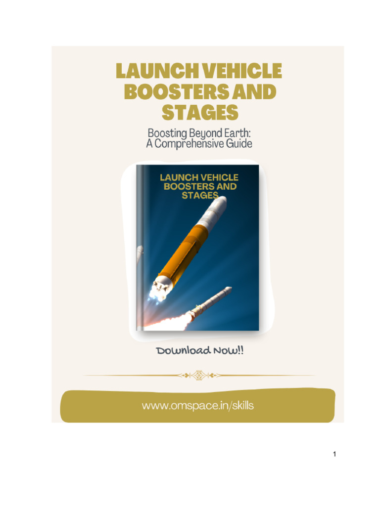 Launch Vehicle Boosters Explained | PDF | Rocket | Multistage Rocket