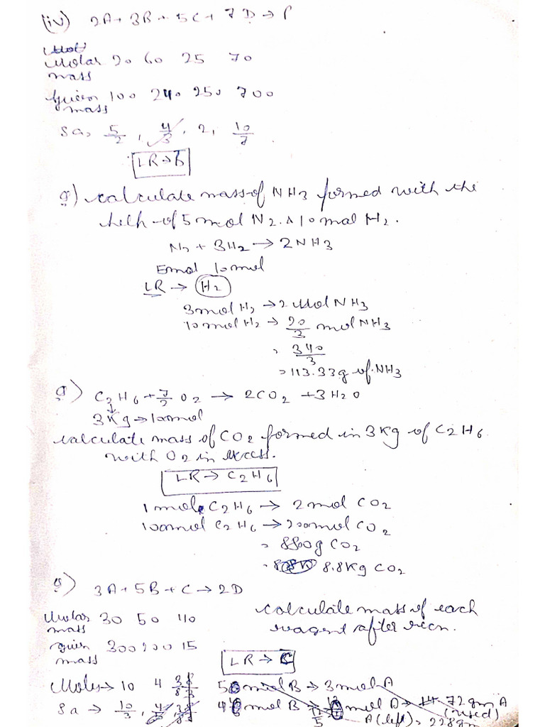 Chem Notes | PDF