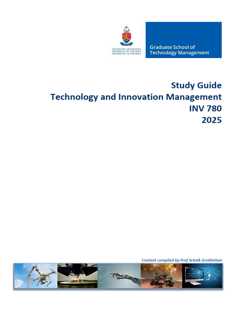 Technology and Innovation Management Guide | PDF | Innovation ...