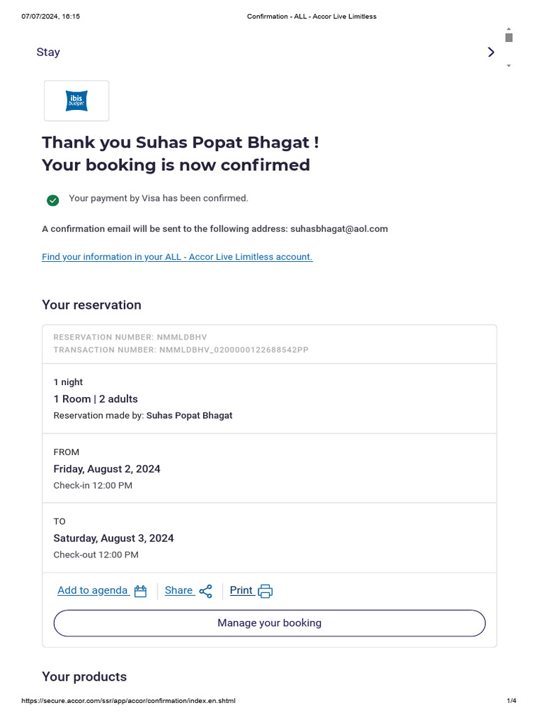 Hotel Reservation Confirmation Details | PDF | Currency | Taxes
