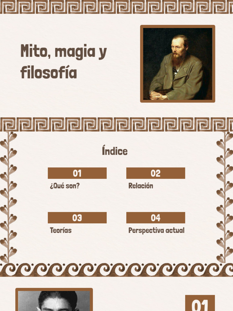 Mito, Magia y Filosofía: Conexiones Clave | PDF | Los símbolos ...