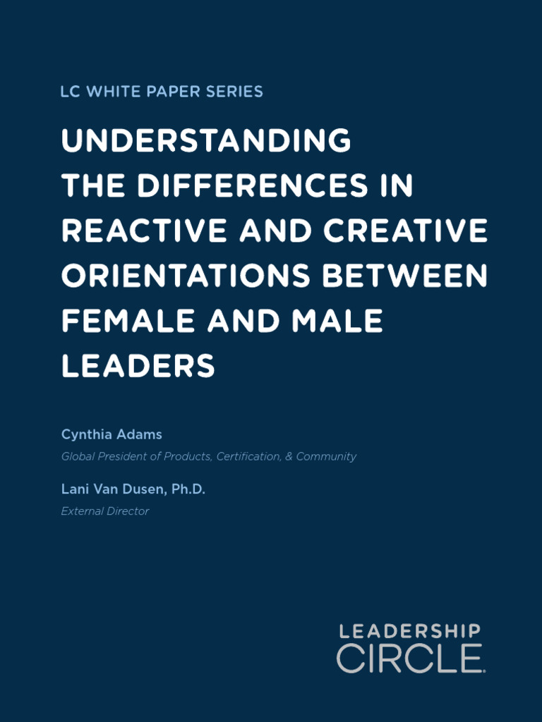 Gender Differences in Leadership Styles | PDF | Leadership | Statistics