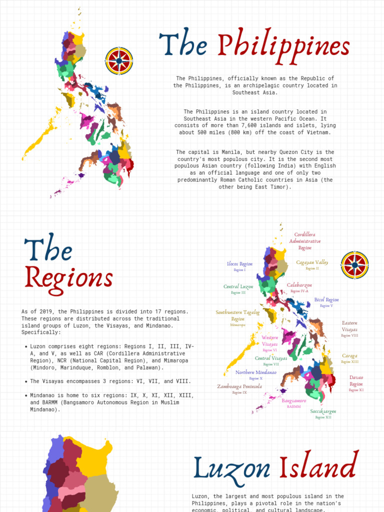 Overview of the Philippines' Regions | PDF | Mindanao | Luzon