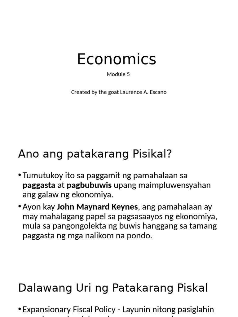 Economics | PDF