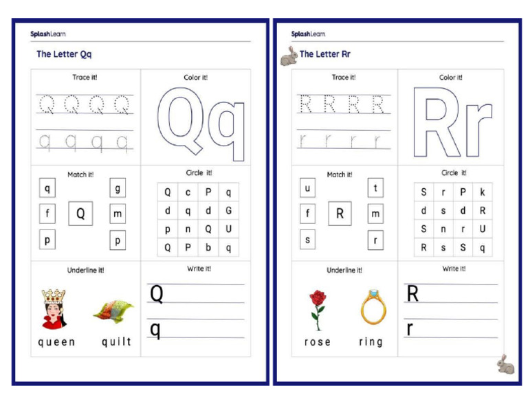 Q and R Letters | PDF