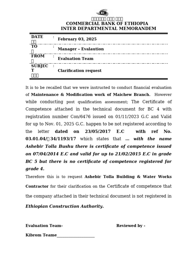 Clarification on Contractor Registration | PDF