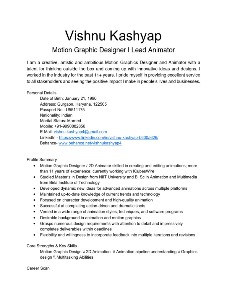 Motion Graphics Design | PDF | Animation | Computing