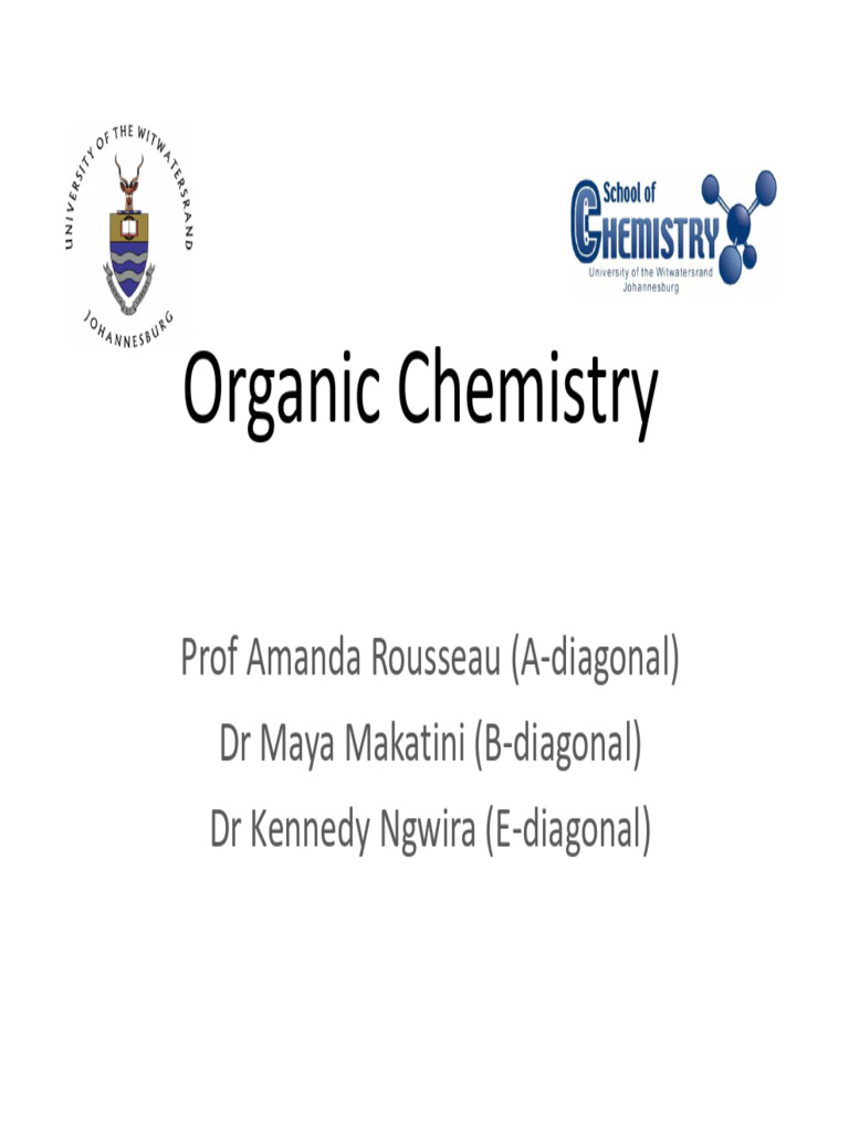 Organic Chemistry Principles Overview | PDF | Isomer | Chirality ...