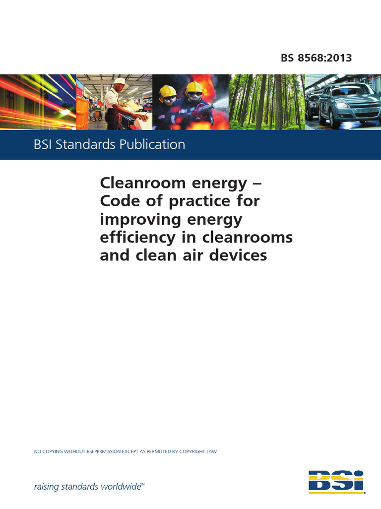Cleanroom Energy Efficiency Standards | PDF