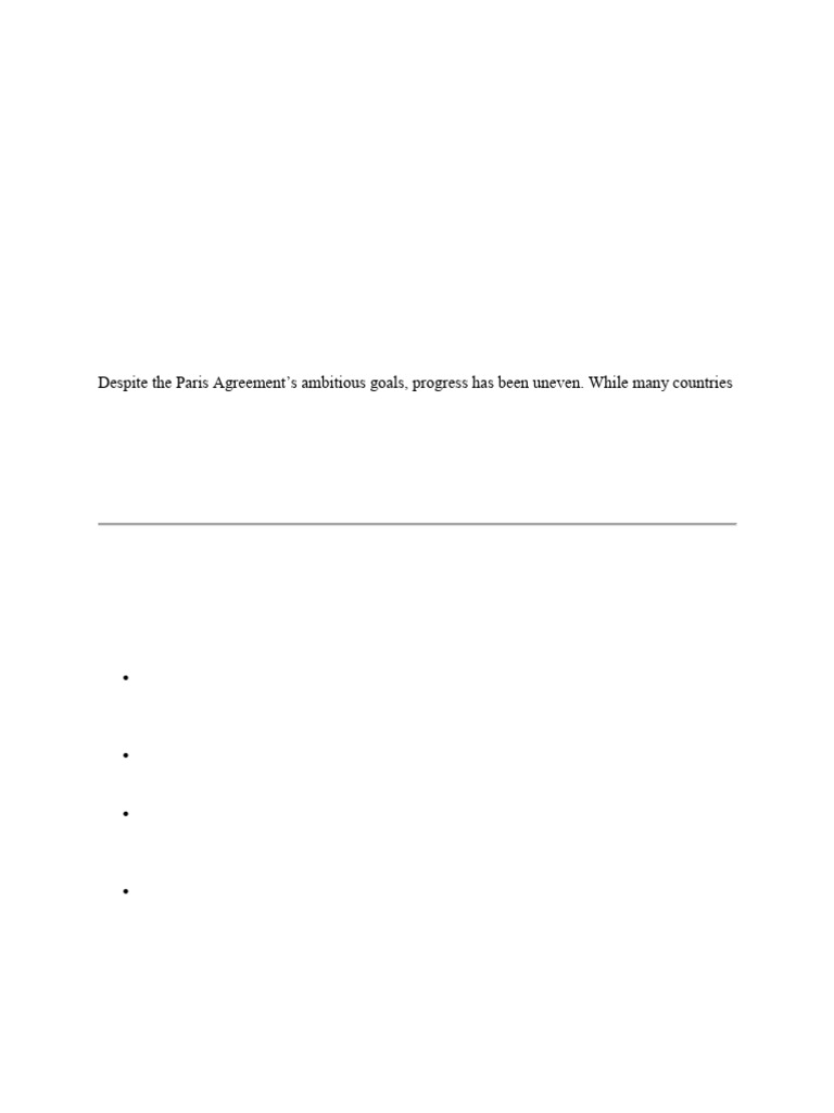 Global Climate Change Strategies Explained | PDF | Climate Change ...