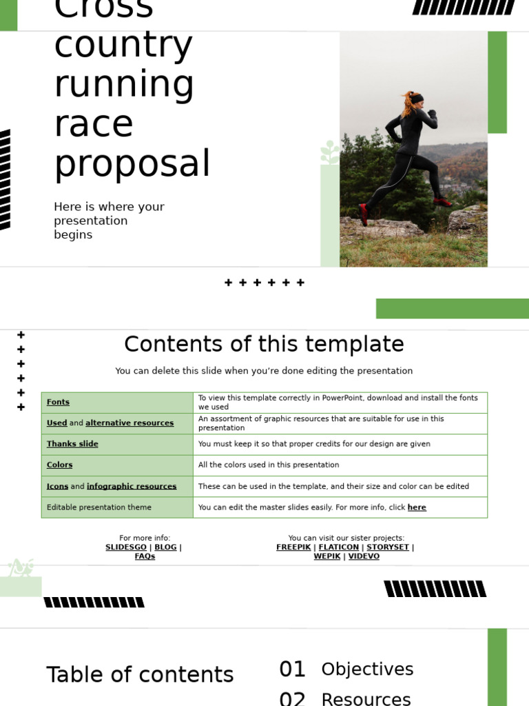 Cross Country Running Race Proposal by Slidesgo | PDF | Expense | Budget