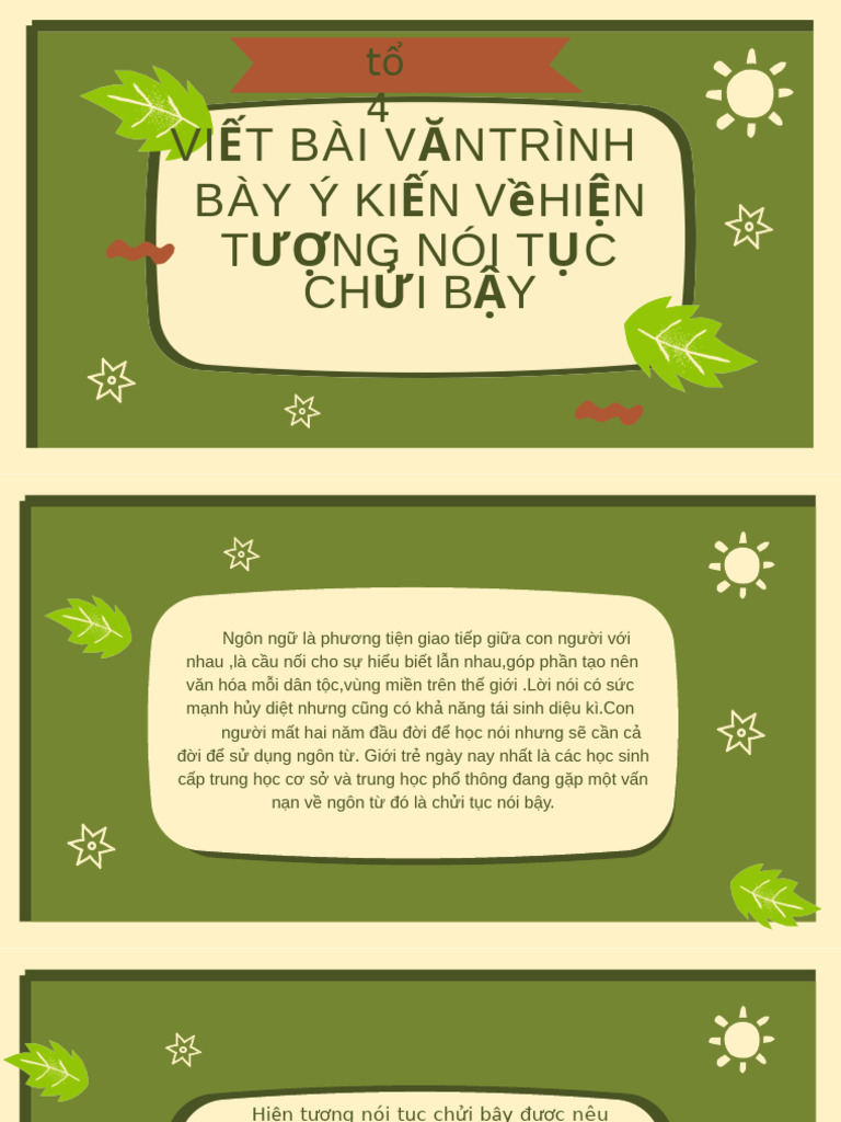 Viet bai van trinh bay y kien ve hien tuong noi tuc chui bay pdf