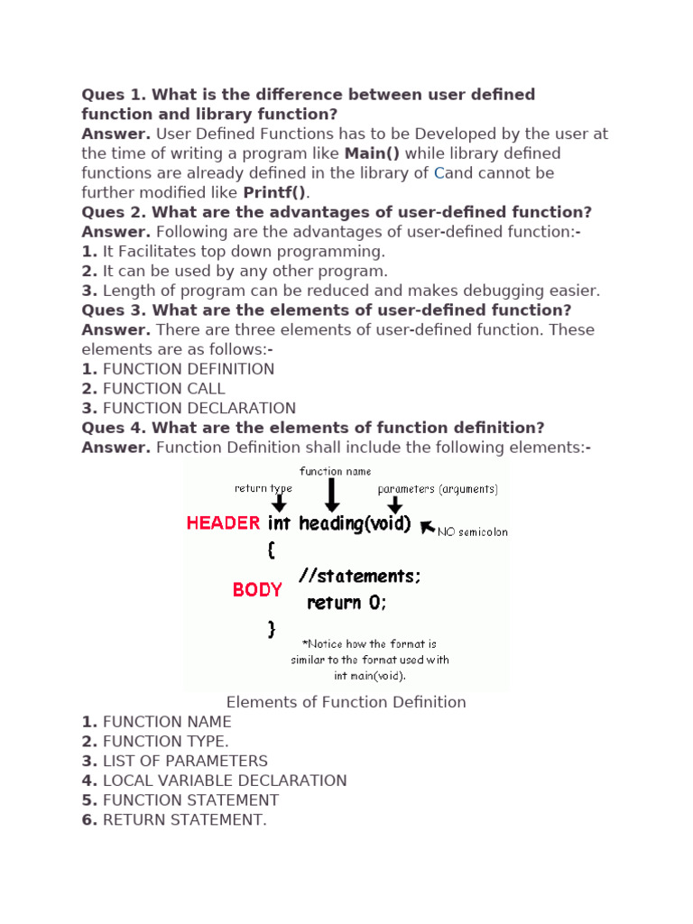 Viva Questions | PDF | Parameter (Computer Programming) | Computer ...