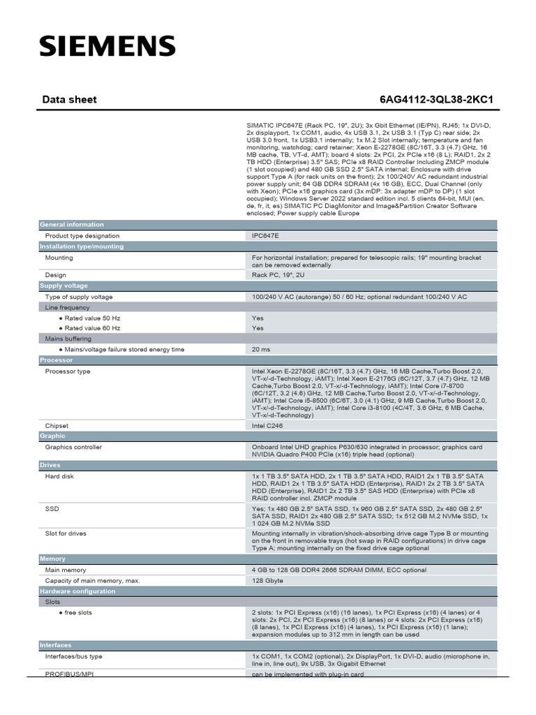 6AG41123QL382KC1 Datasheet en | PDF | Solid State Drive ...