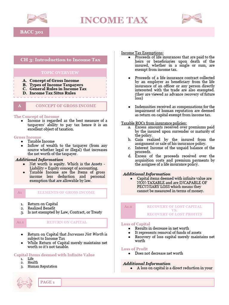 Understanding Income Tax Basics | PDF | Taxes | Income