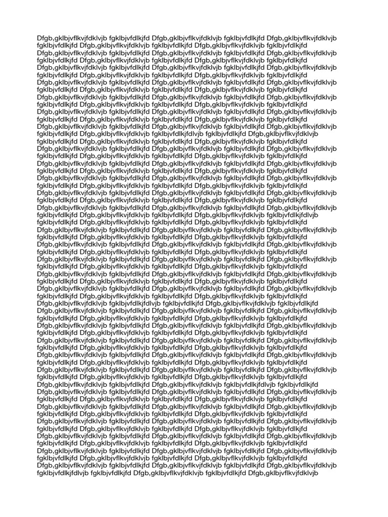 Repeated Text Analysis Document | PDF