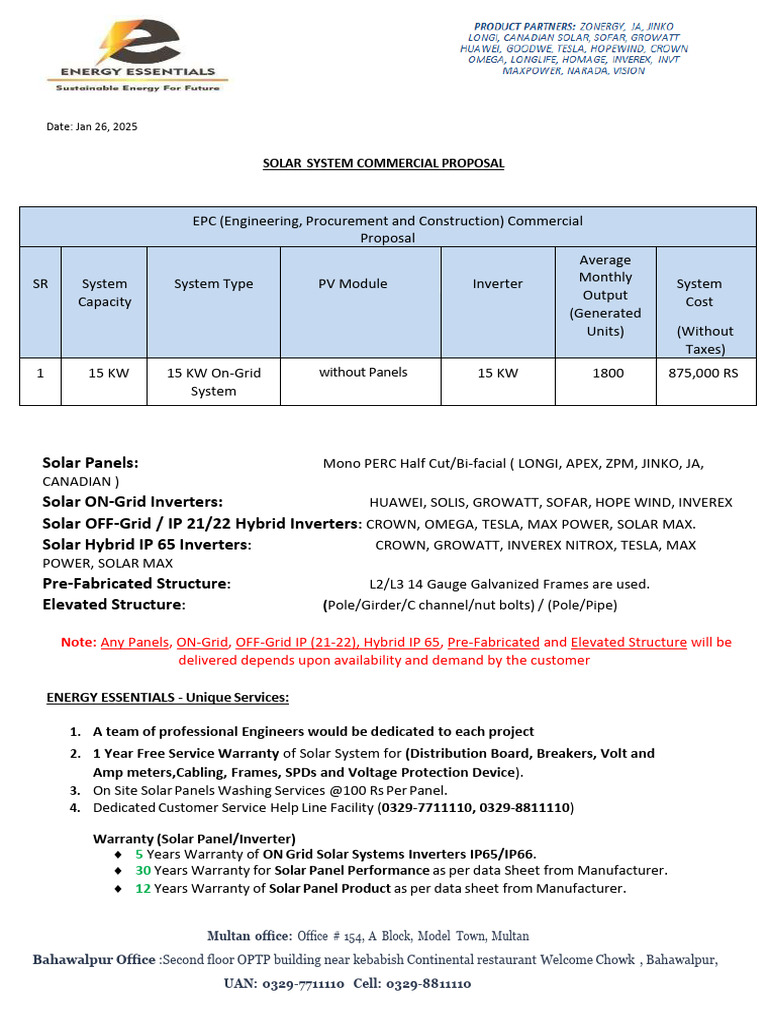 HSN Code for Solar Rooftop Systems | PDF | Solar Power | Photovoltaic ...