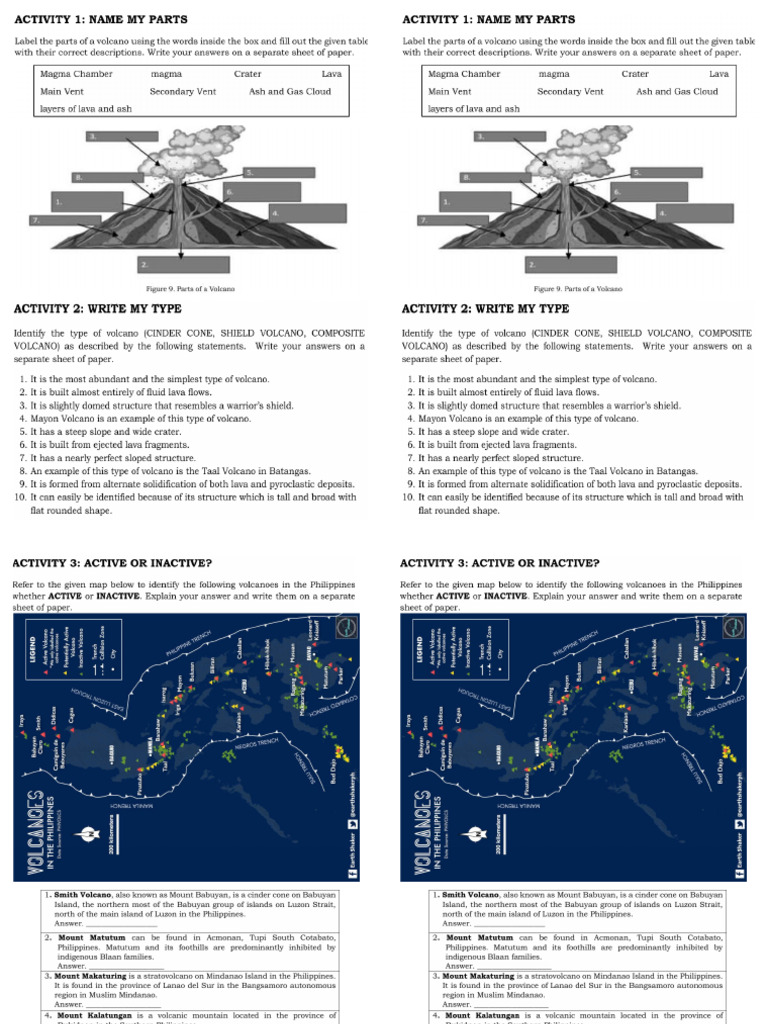Science 9 (Activity 1-3) | PDF