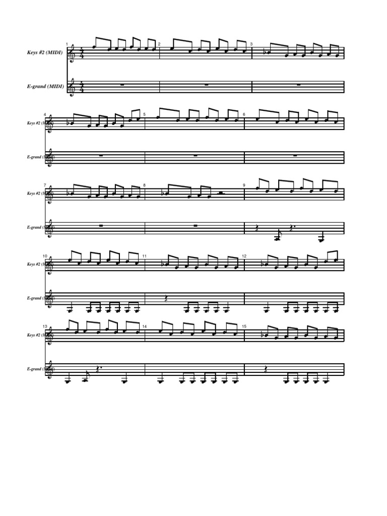 Black and Yellow Piano Sheet Music Music Technology Sound