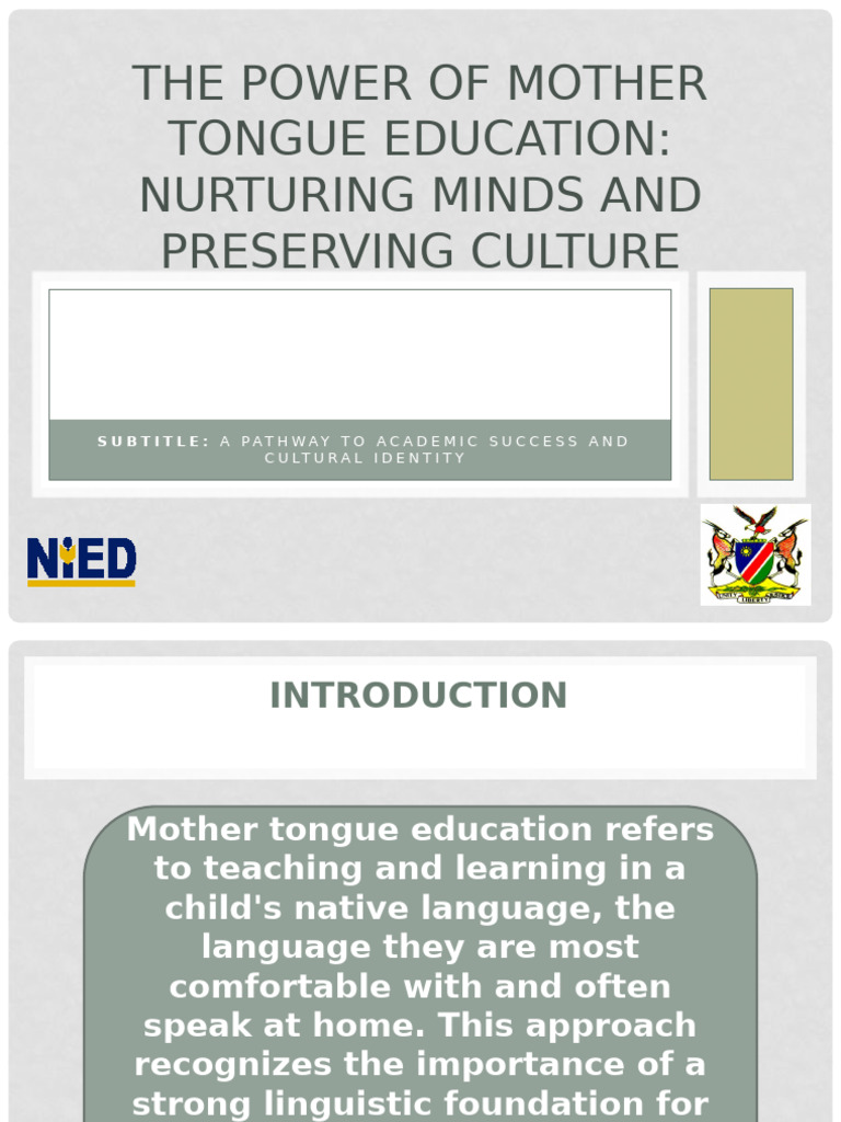 Language Policy - Presentation1 | PDF | First Language | Multilingualism