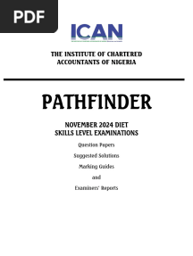 Nov 2024 Pathfinder-skills Level