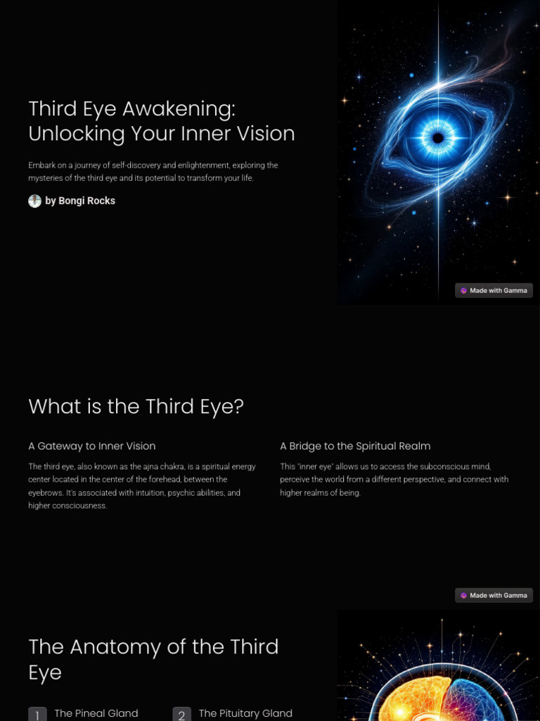 Third Eye Awakening Guide | PDF | Meditation | Spirituality