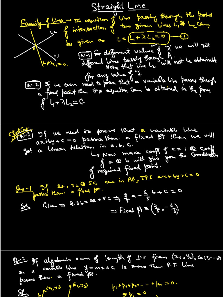 FL-Straight Line-3 | PDF