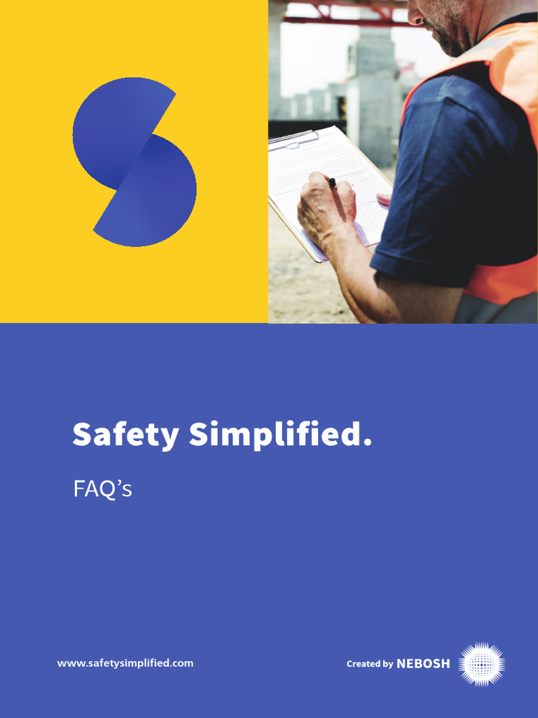0013.11-ss-faqs-v2 | PDF | Occupational Safety And Health | Safety