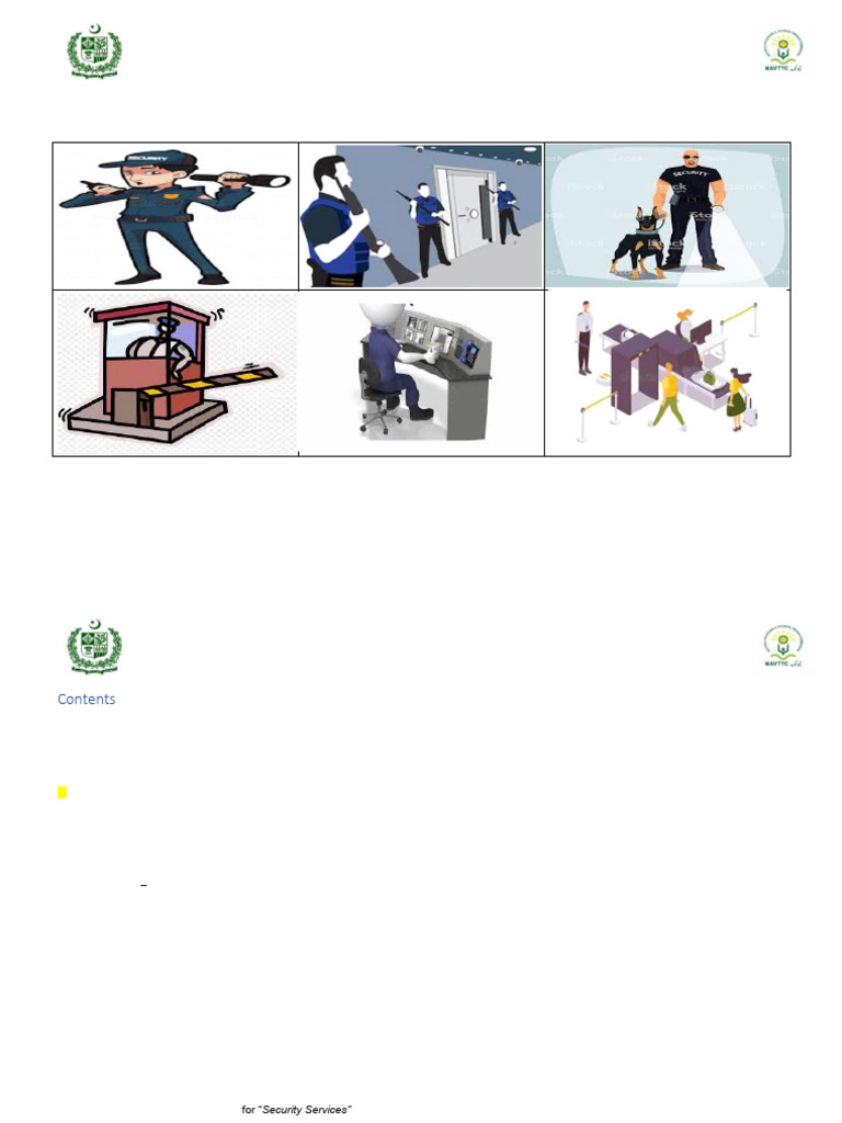 Security Guard Training Curriculum Overview | PDF | Security Guard ...