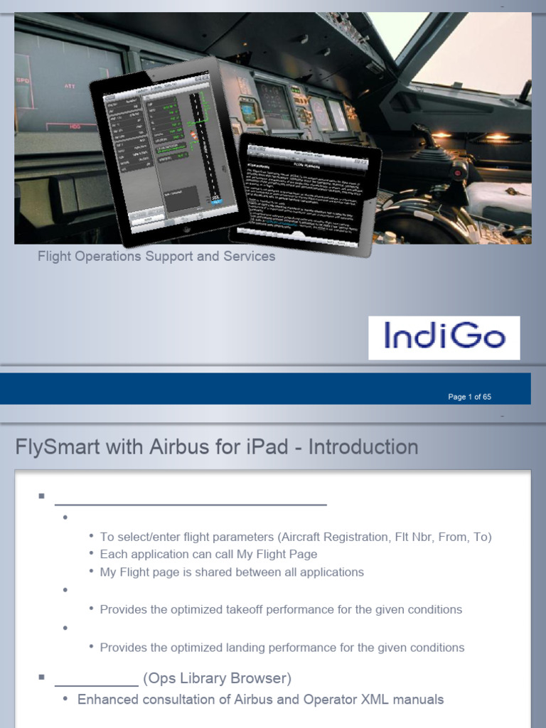FlySmart iPad User Guide Overview | PDF | Runway | Airport