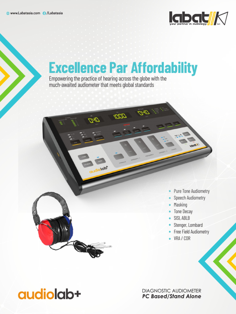 Advanced Hybrid Audiometer Solutions | PDF | Hearing | Neurology
