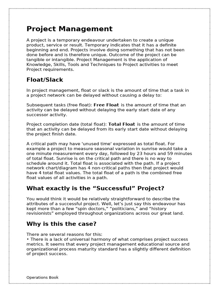 Project Management | PDF | Agile Software Development | Software ...