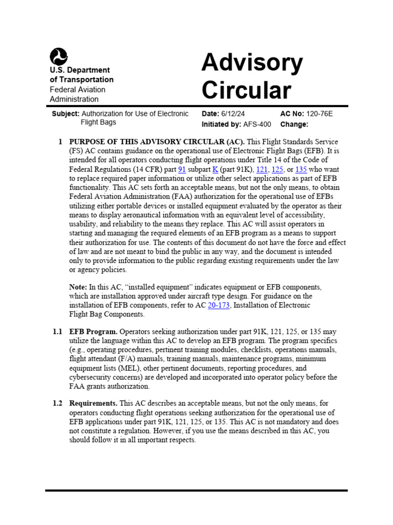 AC_120-76E_FAA_Web | PDF | Electromagnetic Compatibility | Rechargeable ...